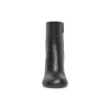 Dámské kotníkové kozačky 90 mm „Black Leather“ 701937WBCR01000