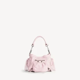 Dámská malá taška typu „bucket bag“ Le City v barvě petal pink