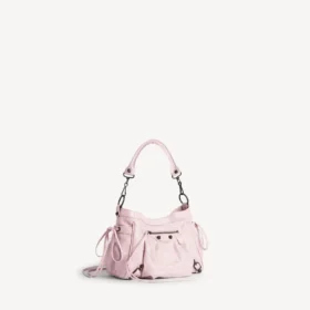 Dámská malá taška typu „bucket bag“ Le City v barvě petal pink