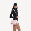 Dámská malá taška typu „bucket bag“ Le City v barvě petal pink