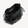 Dámská malá taška typu „bucket bag“ Le City v černé barvě
