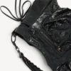 Dámská malá taška typu „bucket bag“ Le City v černé barvě
