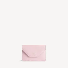 Dámská mini peněženka typu obálka v barvě petal pink