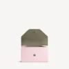 Dámská mini peněženka typu obálka v barvě petal pink