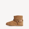 Dámské měkké kotníkové boty Alaska v barvě camel
