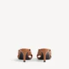 Dámské městské sandály v barvě camel