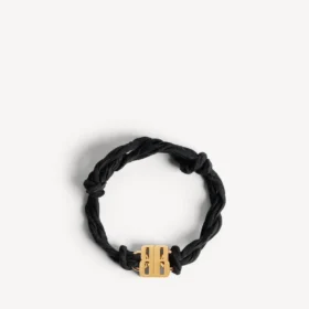 Dámský náramek Nano Ribbon BB v černé/lesklé zlaté barvě