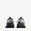Dámské šněrovací tenisky na trail v černé/růžové/modré/béžové barvě