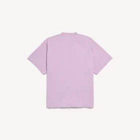 Dámské oversized tričko ve stylu vintage surfařů v odstínu starorůžové