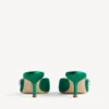 Dámské pantofle Balenciaga | Manolo Blahnik v barvě trávy