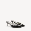 Dámské pantofle Balenciaga | Manolo Blahnik v černé barvě