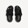 Dámské pantofle Crocs™ Jibbitz™ v černé barvě