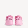 Dámské pantofle Crocs™ jibbitz™ v světle růžové barvě