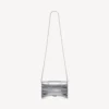 Dámská peněženka ve tvaru Hourglass na řetízku, stříbrná