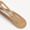 Dámská sada sponek Holli XXL, 2 ks, v barvě béžová/lesklá stříbrná