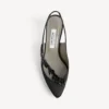 Dámské sandály Balenciaga | Manolo Blahnik s páskem za patou v černé barvě