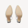 Dámské sandály Balenciaga | Manolo Blahnik v šedé barvě „plume“