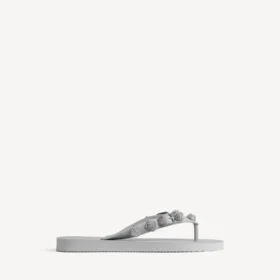 dmsk sandly cagole s pskem v barv balenciaga grey crystal 1 280x280 - D&aacute;msk&eacute; sand&aacute;ly Cagole s p&aacute;skem v barvě Balenciaga Grey/Crystal
