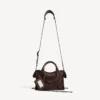 Dámská taška Le City Bag Mini v barvě světlého espressa