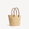 Dámská taška Le City Basket Medium v barvě natural/camel