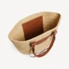 Dámská taška Le City Basket Medium v barvě natural/camel