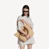 Dámská taška Le City Basket Medium v barvě natural/camel