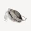 Dámská taška Rodeo Sling Pochette s kamínky v kouřově šedé barvě