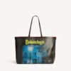 Dámská taška Select Tote, velká, v černé/žluté barvě