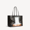 Dámská taška Select Tote, velká, v černé/oranžové barvě
