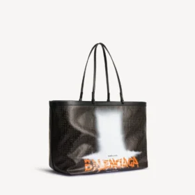 Dámská taška Select Tote, velká, v černé/oranžové barvě