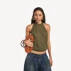 Dámská taška typu bolero mini v hnědé barvě „cowboy“