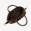 Dámská taška typu bowling bag mini v provedení bolero v barvě béžová/moka