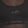 Dámské technické tílko s podprsenkou v černé barvě