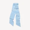 Dámská vypraná šála v odstínu baby blue