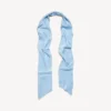 Dámská vypraná šála v odstínu baby blue