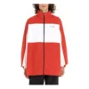 Dvoubarevná bundy s celopropínacím zipem „Red White“ 571434TYB186403