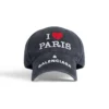 Čepice Balenciaga „I Love Paris“ „černá“ 811743410B21002
