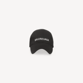 Čepice Balenciaga v černé/bílé barvě