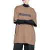 Čepice Tričko Boxy Fit „Tan“ 651795TNVL17761