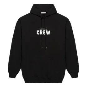 Černé tričko s potiskem Crew 578135TIV751070