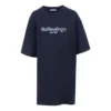 EST. 1917 Oversized bavlněné Tričko „Dark Blue“ 583218TFV44