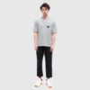 FBI Oversized tričko „Heather Grey Black“ 681314TLVG91380