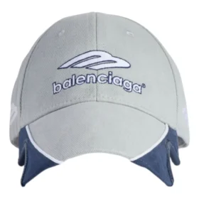 Fotbalová čepice 3B „Světle šedá modrá“ 857722410B21242