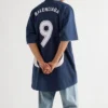 Fotbalové tričko Oversized „Blue“ 641664TJV054482