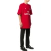 Fotbalové tričko Oversized „Red White“ 641658TJV516540
