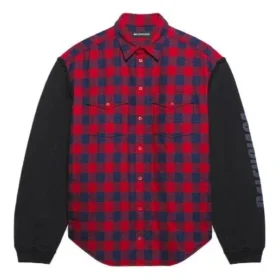 FW21 Košile s dlouhým rukávem, červená, 658936TBM238521