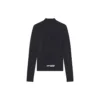 FW21 Sportovní tričko s dlouhým rukávem, úzký střih, černé 6617534B0B11077
