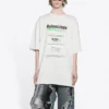 FW21 Tričko s boxovým logem, vhodné pro chemické čištění 651795TKVF89085