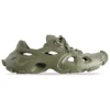 HD šněrovací tenisky s výřezy „Olive Green“ 702421W3CES3500