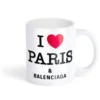Hrnek I love Paris Balenciaga „White“ 818761T01769000
